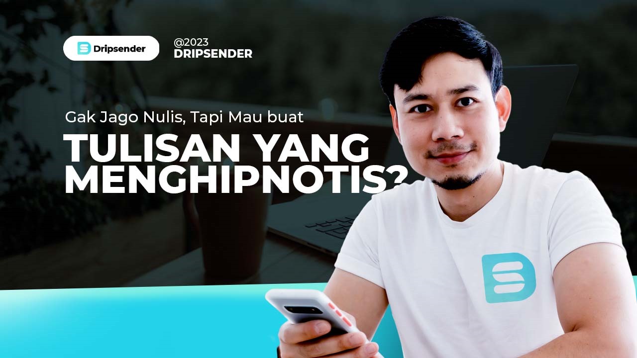 Gak Jago Nulis, Tapi Mau buat tulisan menghipnotis?